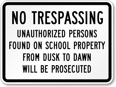 unauthorized personnel sign. No Trespassing, Unauthorized