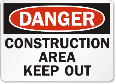 construction signs pictures