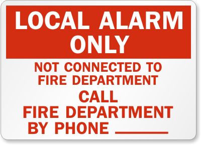 local alarm
