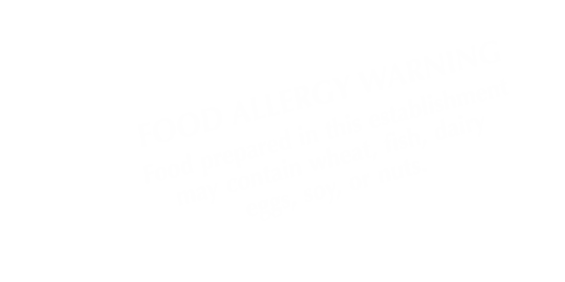 Food May Contain Wheat Fish Dairy Eggs Tent Sign