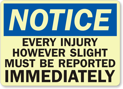 report-injury-notice-sign-s-4005g.gif