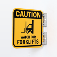 2-Sided Forklift Parking Sign