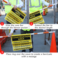 Safety Requirement Sign for Construction Site