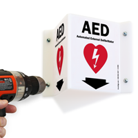 Safety Sign Aed