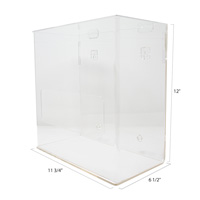 Acrylic dispenser for PPE accessorie