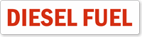 Diesel Fuel Safety Label