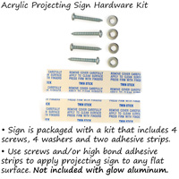Gloves PPE Projecting Sign
