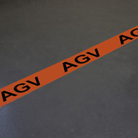 AGV route marking floor tape