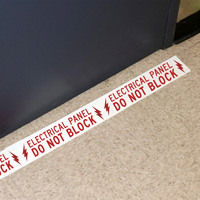 Floor Labeling for Electrical Hazard Awareness