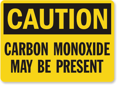 Carbon Monoxide Sign