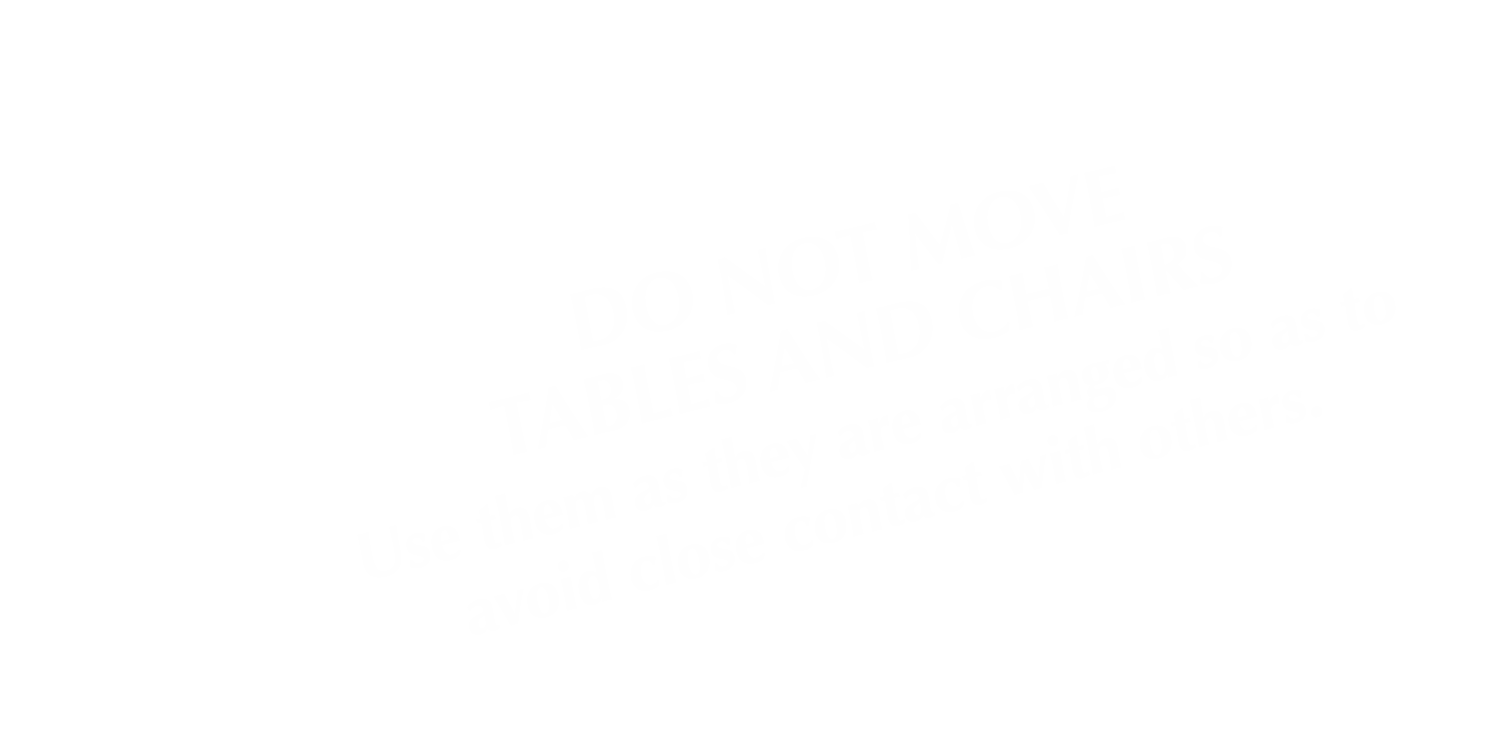 Avoid Close Contact With Others Tent Sign