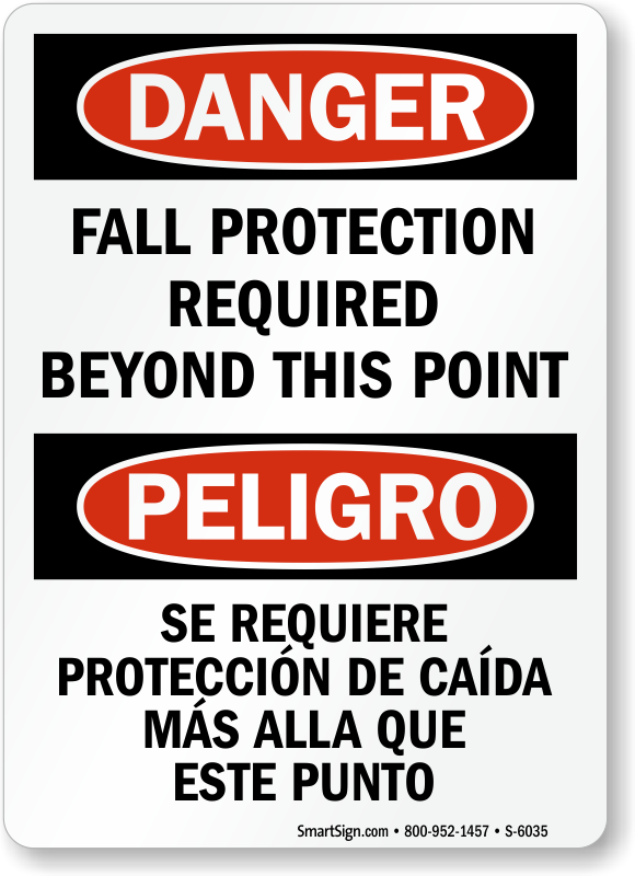 Legend CAUTION LOCKOUT FOR SAFETY BEFORE YOU START Black on Yellow NMC ESC177RB Bilingual OSHA Sign Rigid Plastic 10 Length x 14 Height 