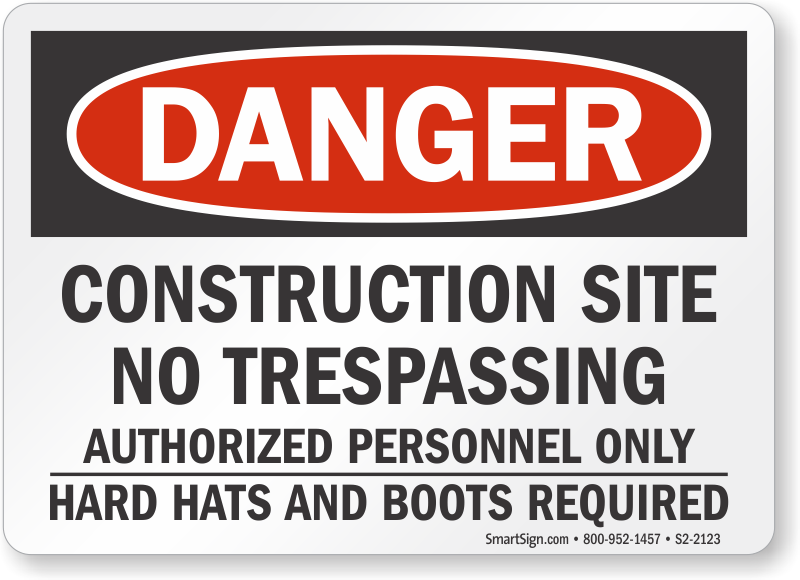 No Soliciting Work Site OSHA Notice Sign Skateboarding Roller Blading Protect Your Business | Aluminum Sign Warehouse & Shop Area | Made in the USA 