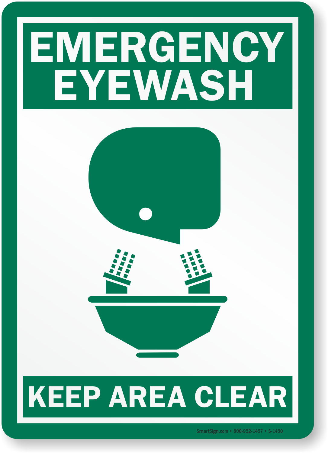 What's Emergency Eyewash Station? Signage and How To Use It