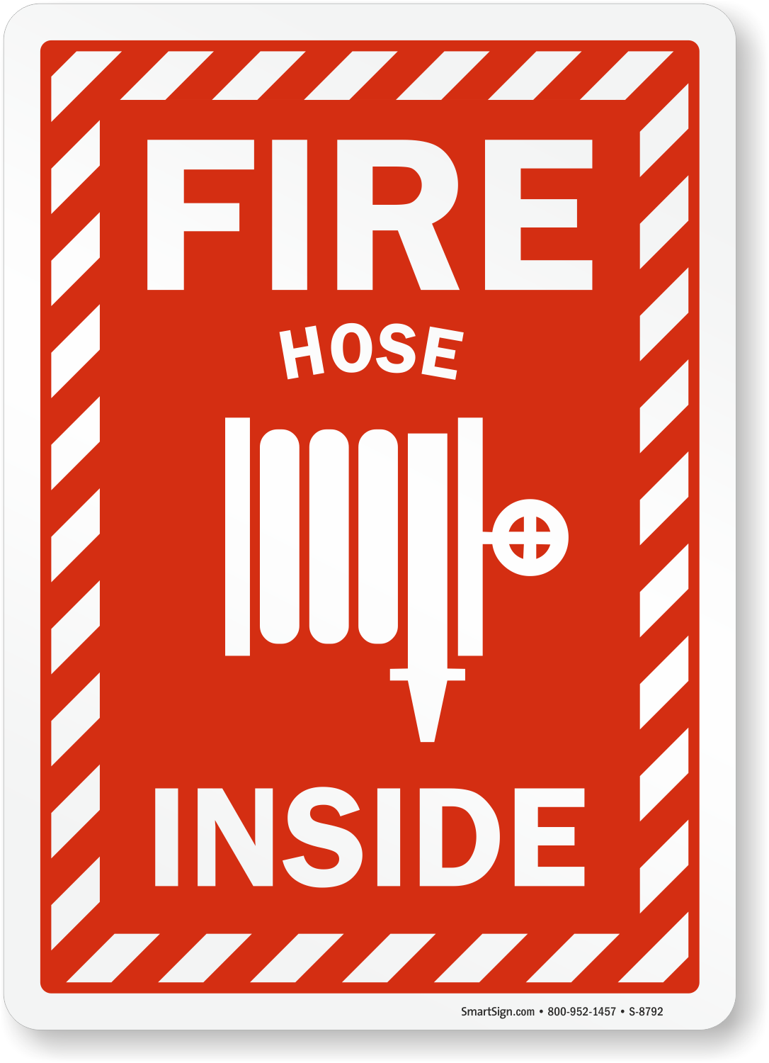 Fire Hose Inside Sign