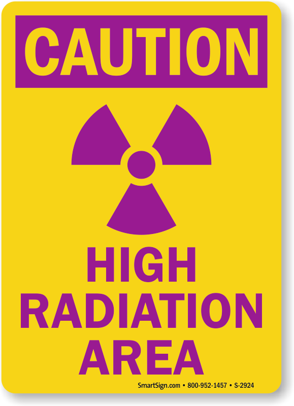 Radiation Warning Labels Radiation Stickers