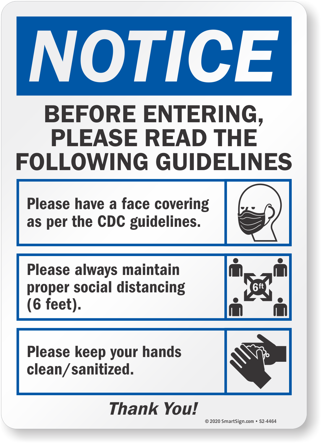 Sign Adhesive Sticker Vinyl Face Mask Covering Notice Advice Recommend 125x160mm