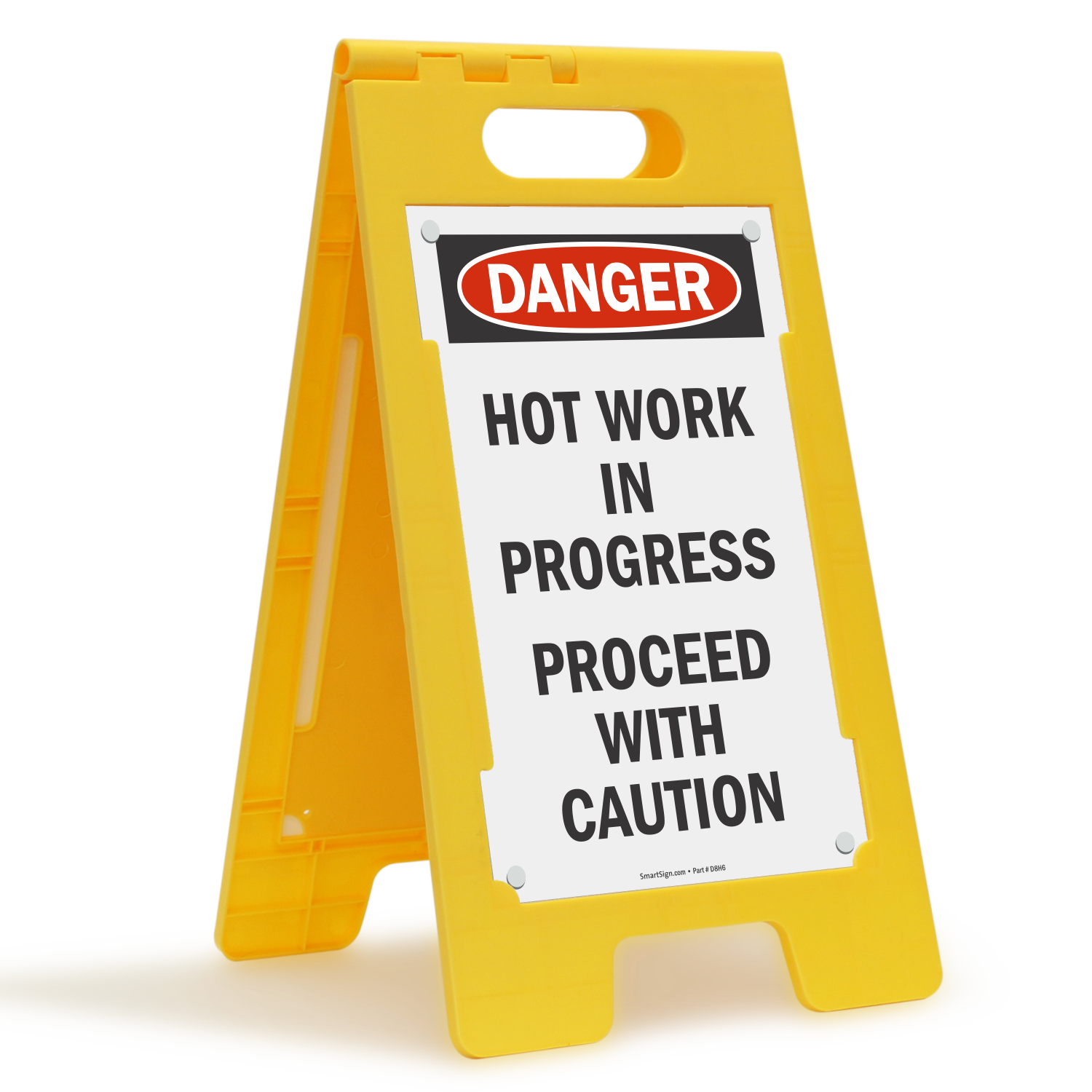  Made in The USA Protect Your Business Work Place & Customers 12 Pack of 6 X 18 Vinyl Decal Caution Hot Work Zone Non-Slip Floor Marker 