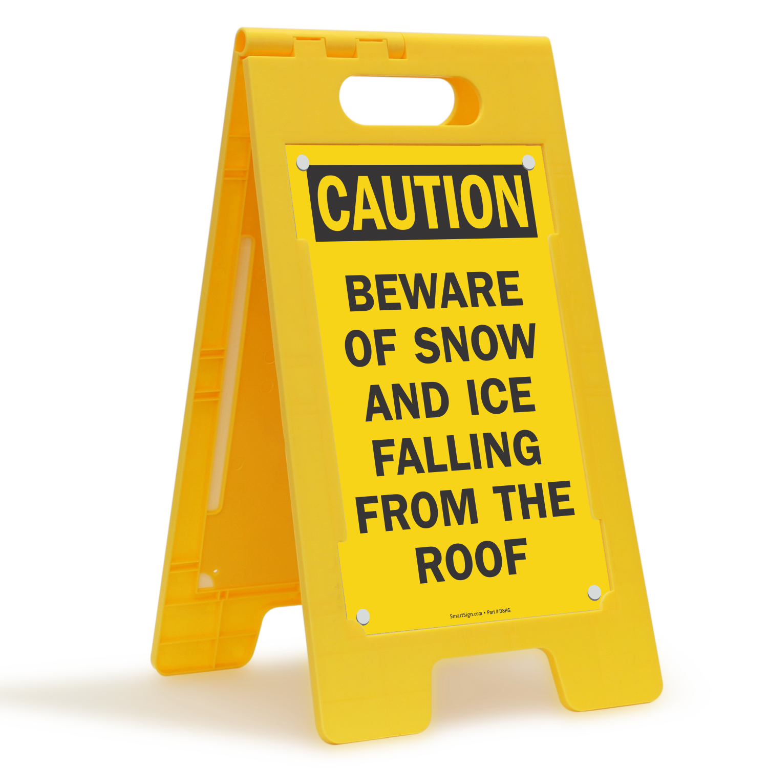Fsdva Notice Warning Sign Decor 8x12 Tin Metal Signs Caution Falling Ice and Snow Style 2 Hazard Sign Safety Sign 
