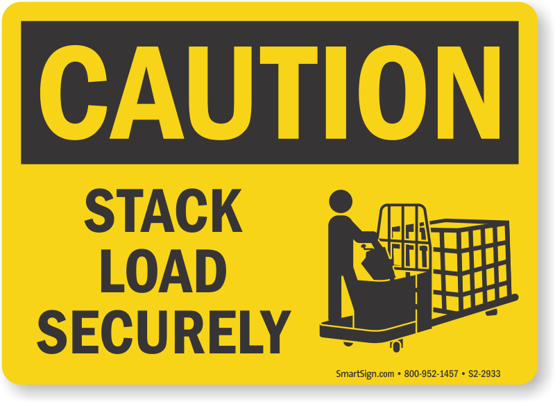 Steps to Protecting Workers from Forklift Hazards Signs, SKU: SP-0026