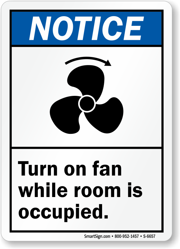 While Room Is Occupied Sign