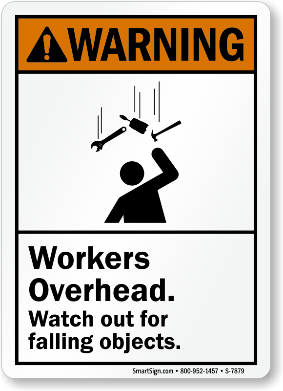 Out of objects. Watch for Falling objects знак. Falling objects Safety sign. Falling out work. Working sign.
