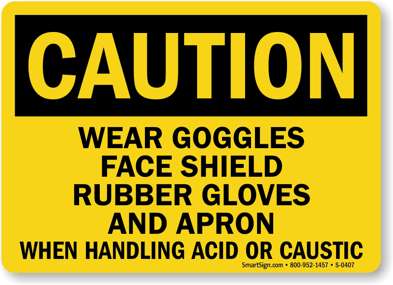 Occupational Health Safety Products Face Shield Rubber Gloves