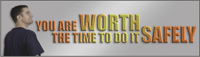 You Are Worth the Time Banner