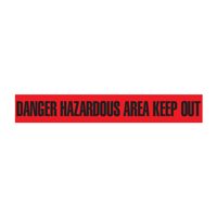 Danger: Hazardous Area Keep Out Barricade Tape