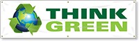 Think Green Safety Banner