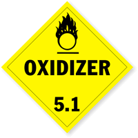 Oxidizer Placard