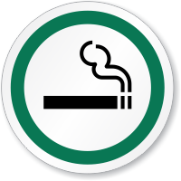 Smoking Symbol ISO Circle Sign