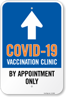 COVID-19 Vaccine Center: By Appointment Only