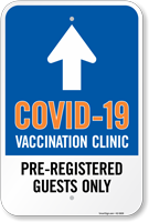 COVID-19 Vaccine Center: Pre-Registered Guests Only