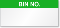 Bin No. Calibration Label