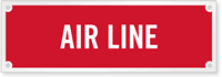 Air Line Fire Sprinkler Sign