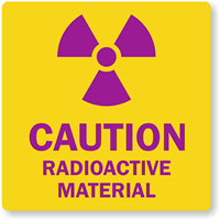 Radioactive Materials Sign