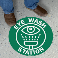 Eye Wash Station with Clipart