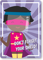 Don't Forget Your Shield (Hero Boy)