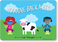 Move Back a Bit, 1 Cow