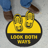 Look Both Ways with Shoeprints