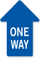 Straight One-Way Arrow
