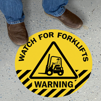 Warning Watch For Forklifts