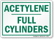 Acetylene cylinder sizes