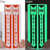 Fire Equipment Projecting Glow Sign