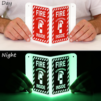 Glow Projecting Fire Extinguisher Sign