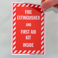 Fire Extinguisher Label Set