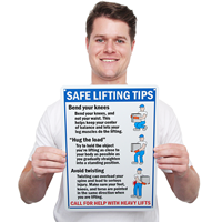 Safe Lifting Tips Bend Your Knees Signs