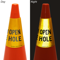 Open Hole Cone Message Collar
