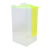 Dust Mask Acrylic PPE Dispenser with Cover